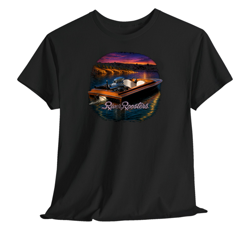 Root Beer Tee — Black — the back print