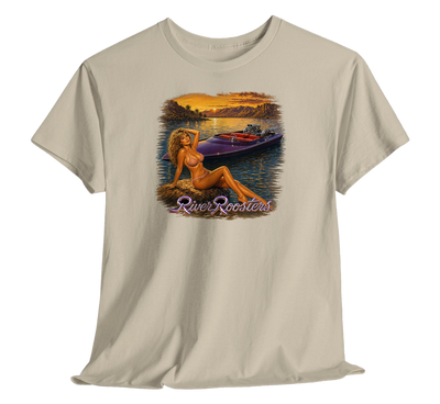 River Tee — Sand