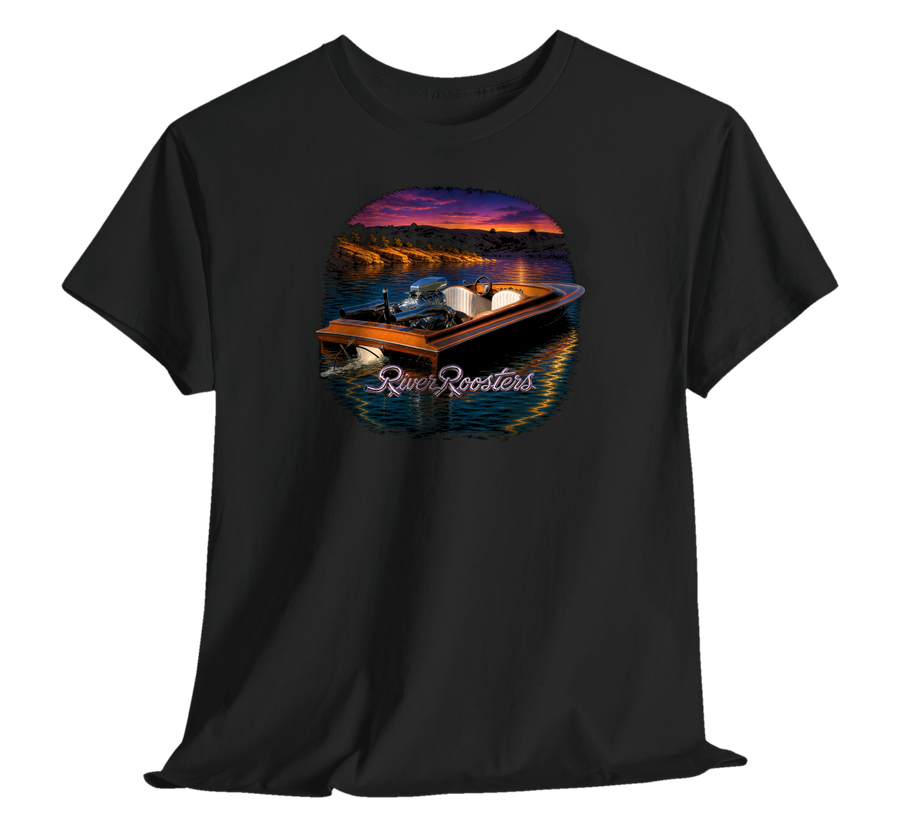 Root Beer Tee — Black &mdash; the back print