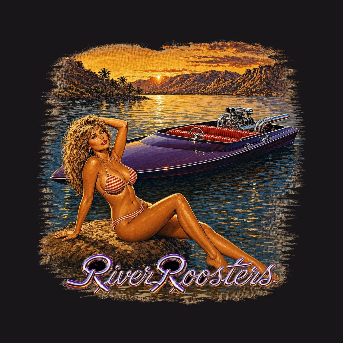 River Tank — Black