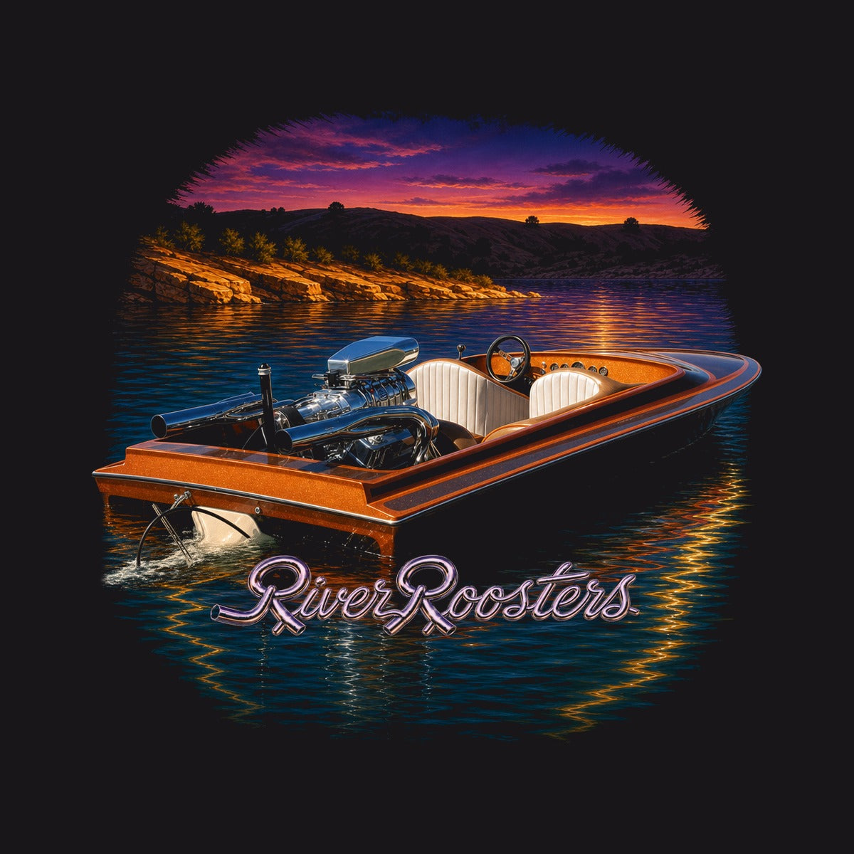 Root Beer Tee — Black