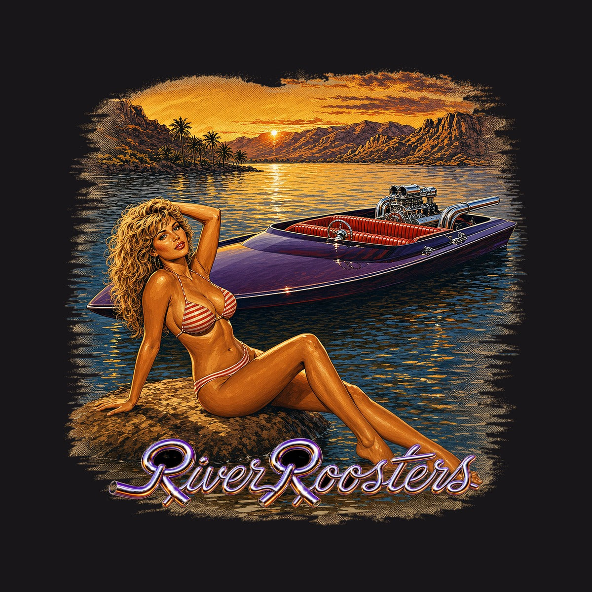 River Tank — Black